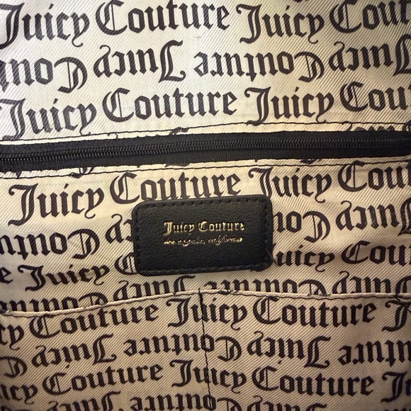 Juicy Couture Weekender duffel bag w/ embossed logo, card holder & organizer - Picture 8 of 16